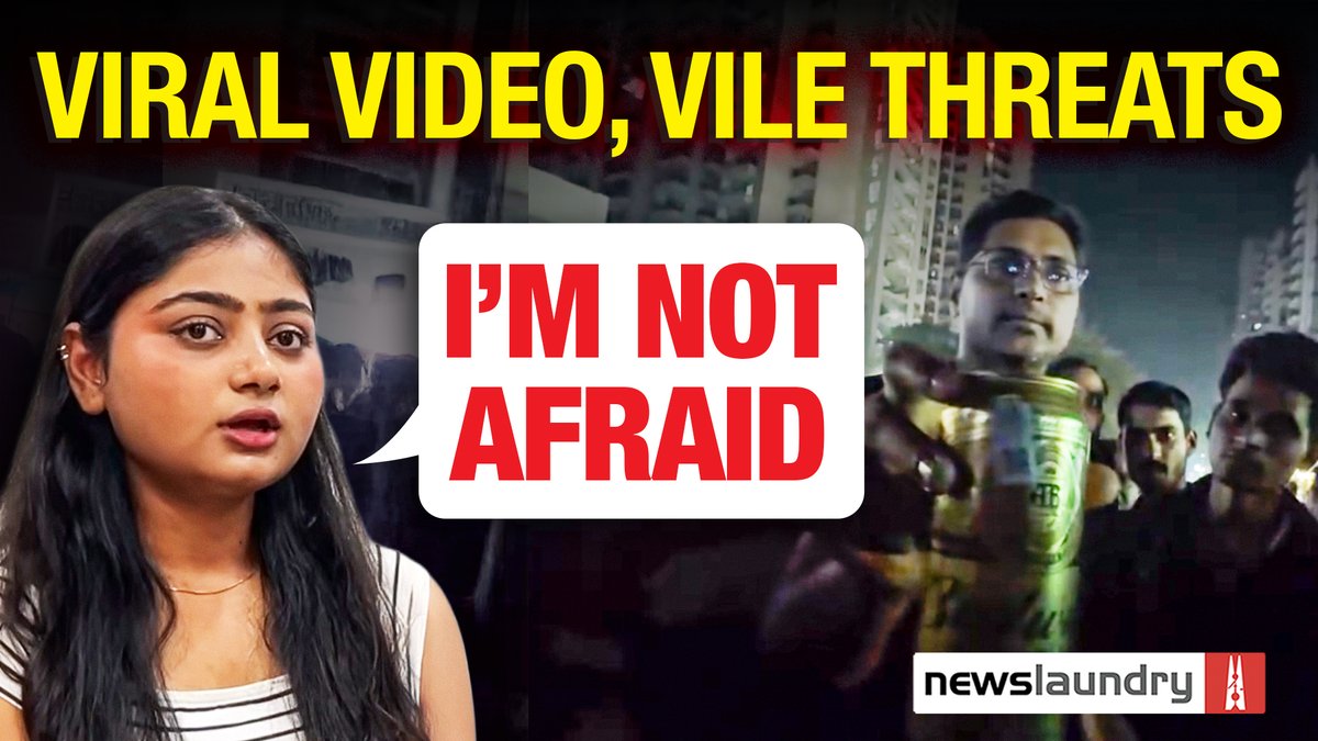 A 23-year-old woman in Noida’s Gaur City 2 is facing severe cyberbullying after confronting a man for harassing a Muslim couple. Despite threats, she remains firm: "Our scriptures teach us to help others." Catch her in conversation with Samarth Grover: