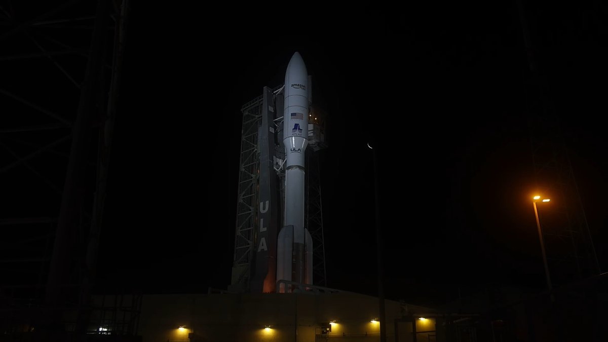 LIFTOFF of the United Launch Alliance Atlas V rocket and the next satellites for @AmazonLeo to enhance broadband access and connect the world!