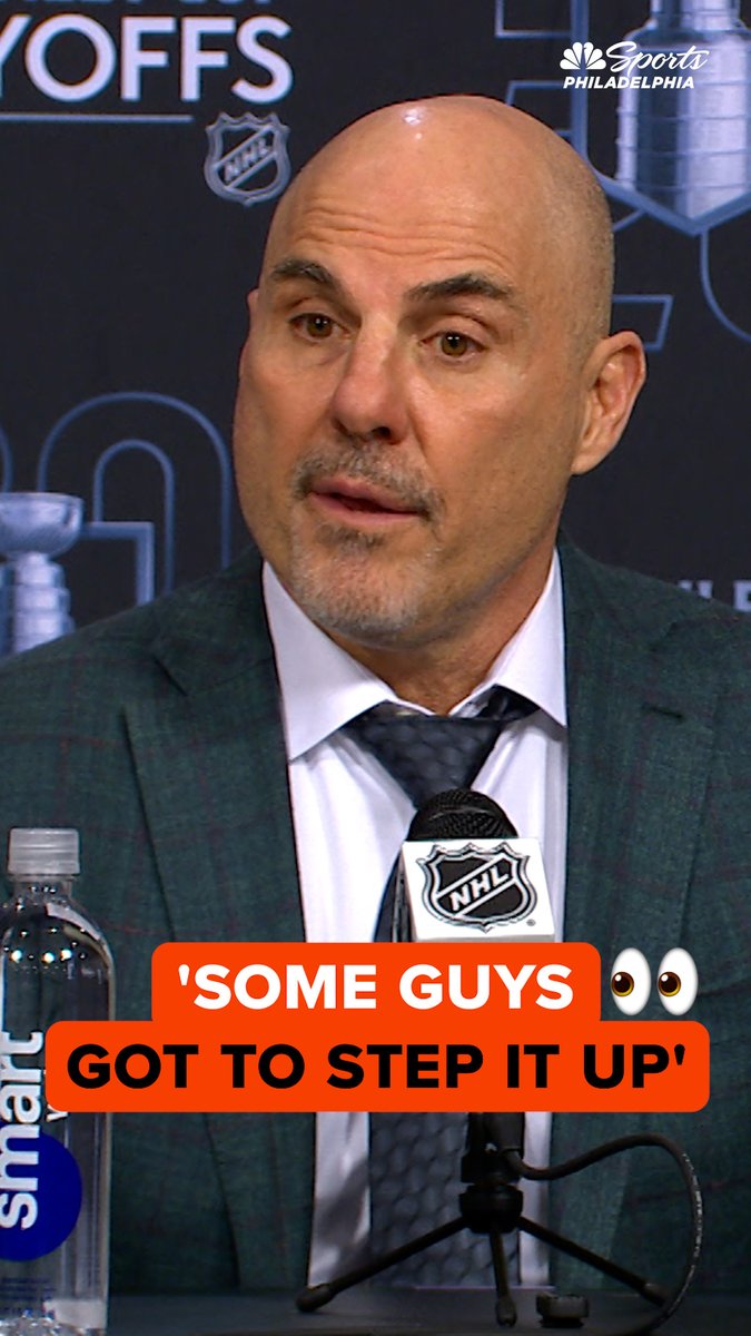 "We gotta come up with some stuff here." Rick Tocchet is holding his guys accountable