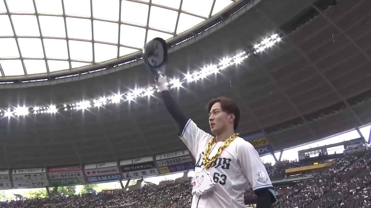 一振りでチームに流れを呼び寄せる!💪 埼玉西武 長谷川信哉 選手の今シーズン第1号ソロホームランで先制に成功!🔥🔥 👇ライブ配信はこちら