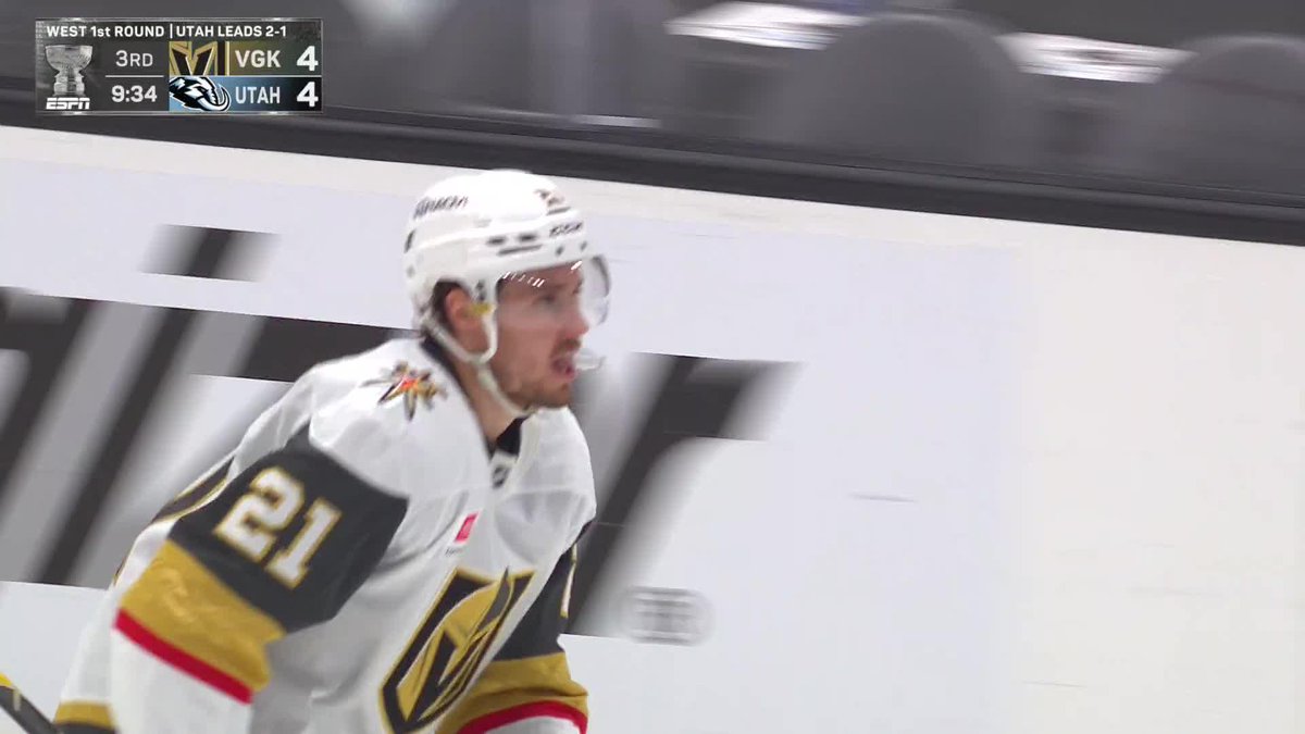 VEGAS TIES IT UP AGAIN‼️ Back-and-forth battle in Utah 🍿