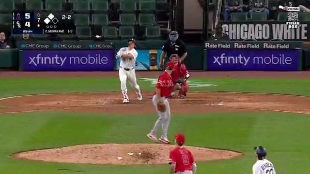 MUNETAKA MURAKAMI'S MLB-LEADING 12th HOME RUN White Sox have taken the lead!