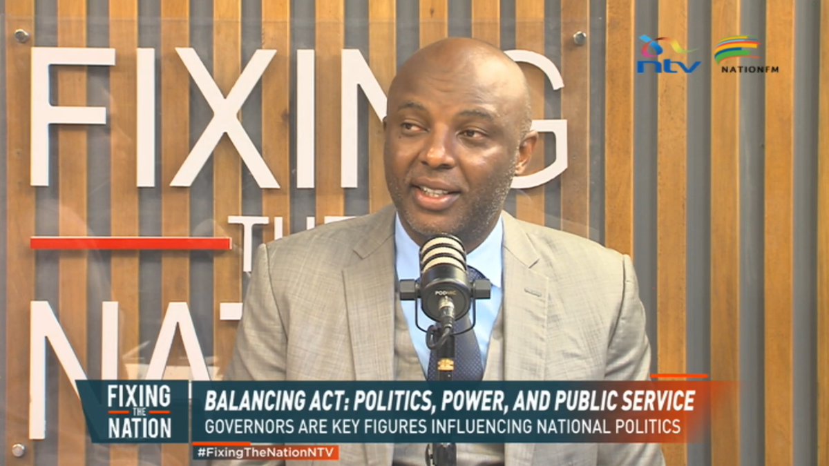 Murang'a governor Irungu Kang'ata once again keeps off the wantam-tutam debate. Governor Kang'ata: We need to look at more concrete things. I wish our politics were issue-based rather than about personalities. #FixingTheNationNTV Nation FM Eric Latiff Nomadic Panda 🐼 Fellaris Wambui