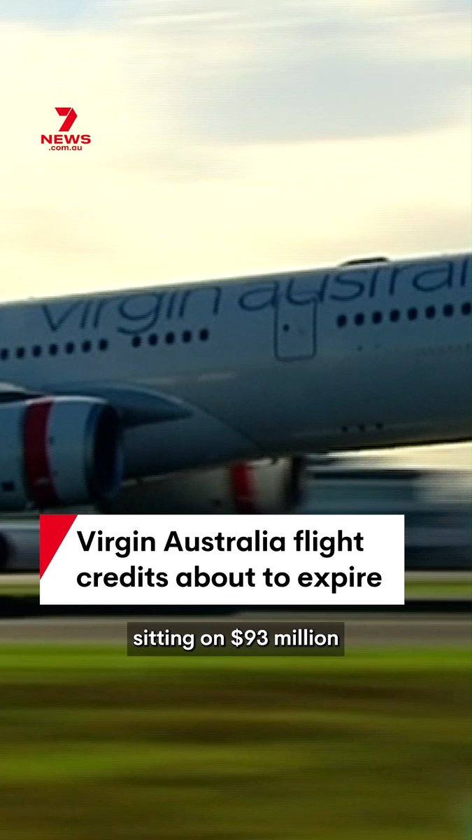 Virgin Australia is sitting on $93 million worth of unused flight credits issued during the COVID pandemic, warning passengers to use them by the end of June or lose them. #flight #aviation #airtravel #plane #airport