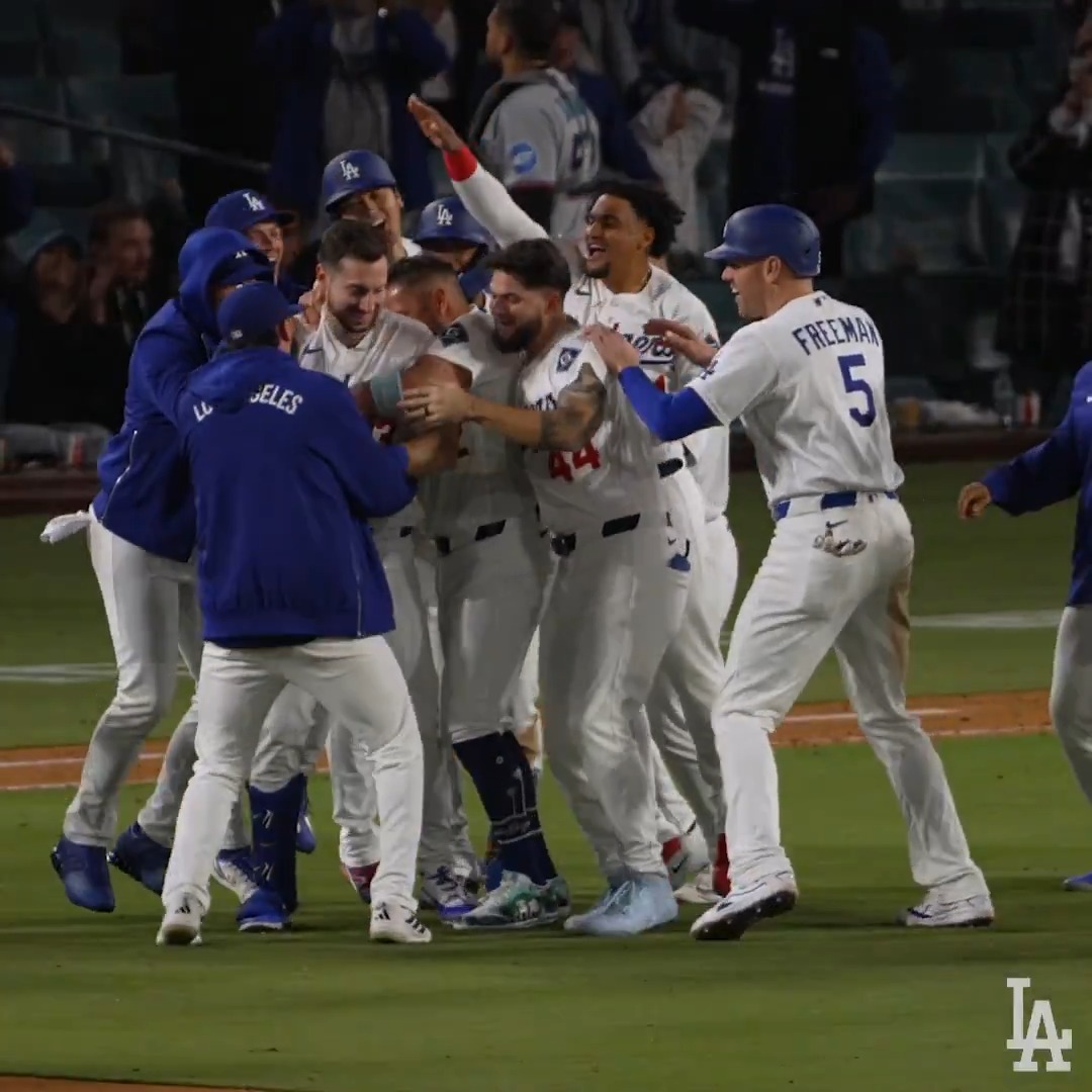 新戦力のタッカーがサヨナラタイムリー🔥 大谷翔平、全力疾走でホームに! 🎥Los Angeles Dodgers #ドジャース