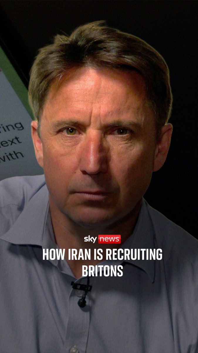 🇬🇧🇮🇷 Does Iran recruit spies inside Britain? Apparently, it starts with a Telegram group. They ask about military contacts, offer to cover expenses for trips to Israel, then request passport photos to lock people in.