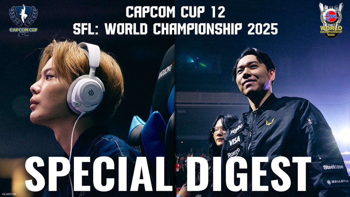 #CAPCOMCUP12 #SFリーグ ワールドチャンピオンシップ 2025 特別ダイジェスト映像 #スト6 #ストリートファイター6