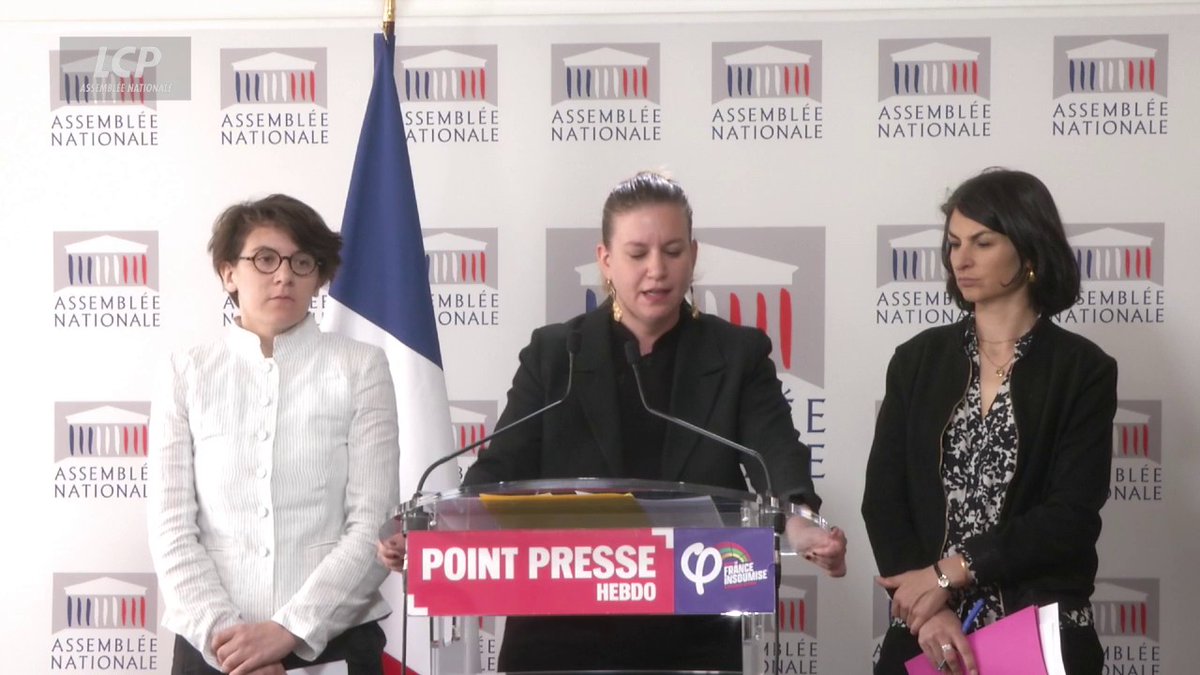 Mathilde Panot s’interroge sur l’absence de réaction du gouvernement après l’attaque raciste du terroriste qui a tiré sur des enfants et en effet, ça interroge