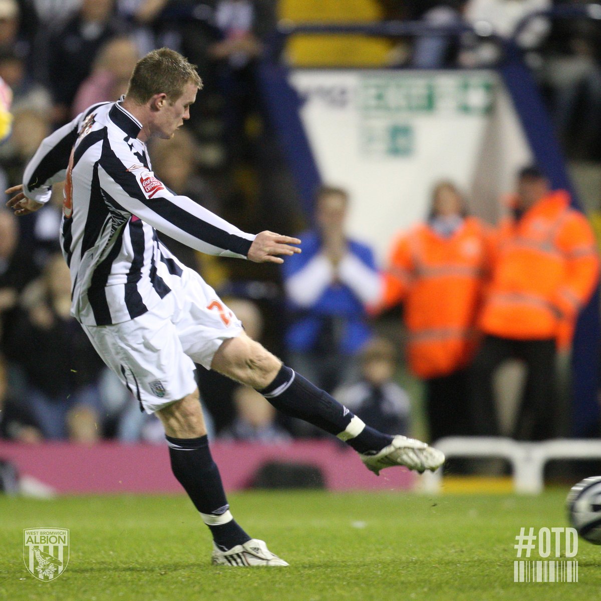 On this day in 2008 🗓️ West Brom were promoted back to the Premier League with this Chris Brunt goal! 🤩