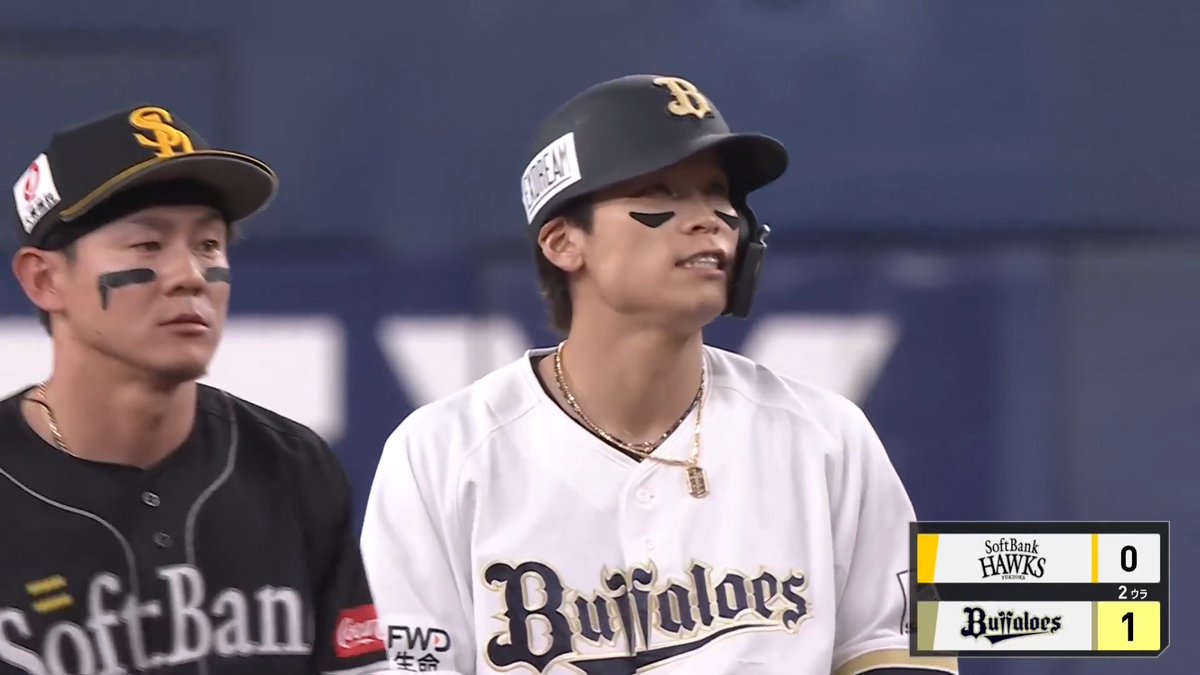無敵の中川ここにあり!💪 オリックス 中川圭太 選手のタイムリーヒットで先制に成功!🔥🔥 👇ライブ配信はこちら
