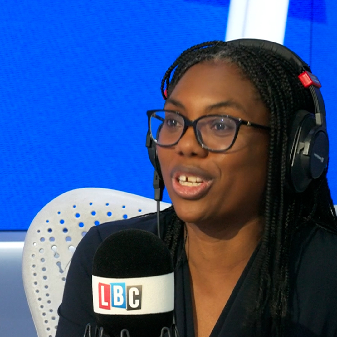 'Keir Starmer is OUR idiot!' Kemi Badenoch tells Nick Ferrari that it's 'her job' to criticise the PM, not Donald Trump's.