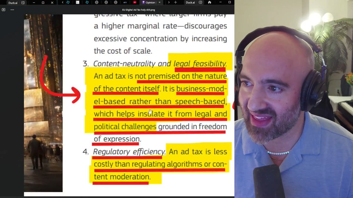 The EU's Sneaky Digital Ad Tax Plot to go after X for hosting free speech (and what the Trump admin can do to stop it)