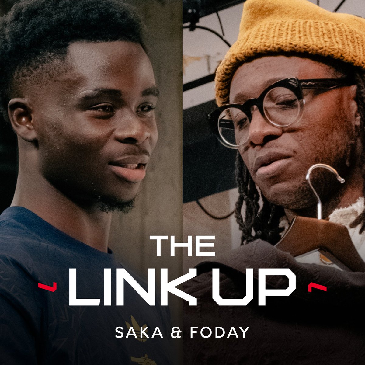 “I’m going to do it?!” 😅 Bukayo gets behind a sewing machine in Episode II of The Link-Up ⚡