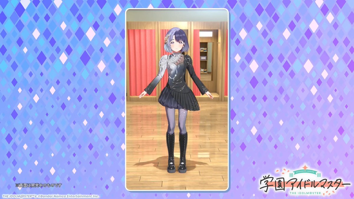 // 【VEIL】秦谷美鈴 ポイントカラーアレンジご紹介✨ \\ ぜひプロデュースやライブで設定してみてくださいね♪ 📅ガシャ開催期間 4/29(水) 11:00 ~ 5/11(月) 10:59まで(予定) #秦谷美鈴_学マスSTEP3💤 #学マス