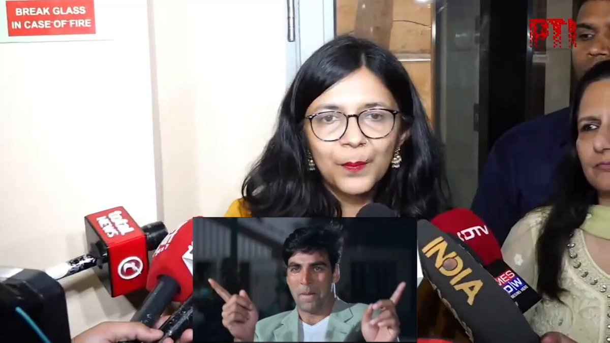 SWATI THEN: PM is silent on women’s safety. Brij Bhushan must be punished. SWATI NOW: Joined the same party of Brij Bhushan. 😭 How do they even face the mirror?