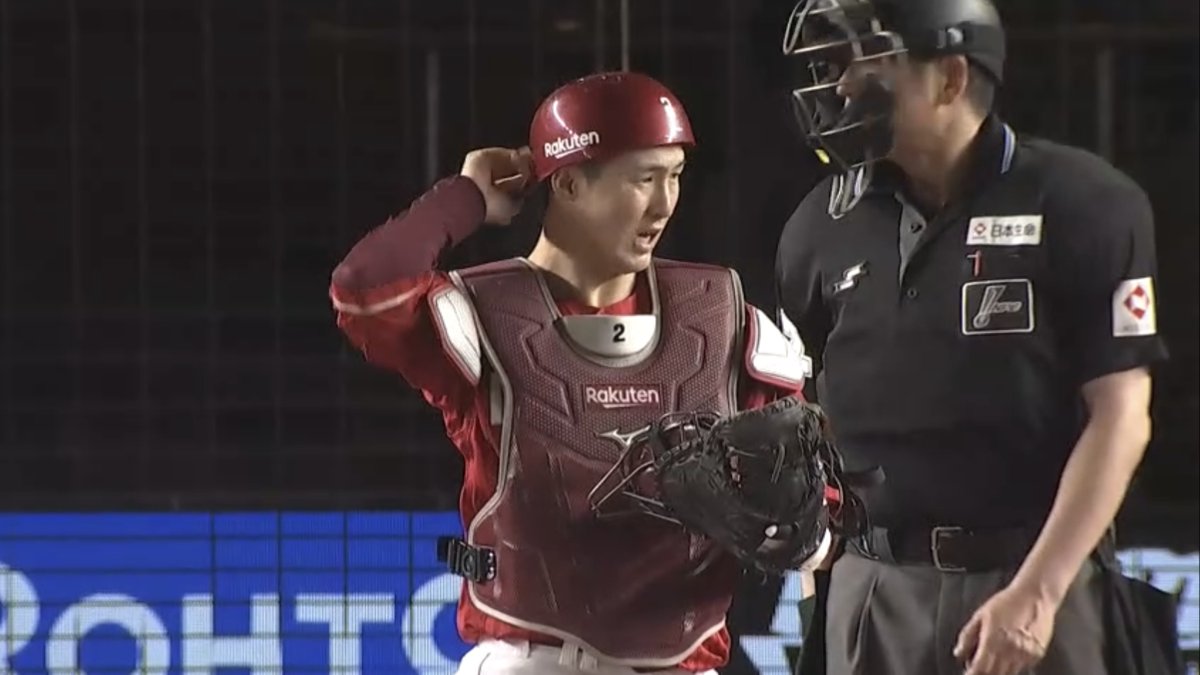 【4回裏：M 0-0 E】 ノーアウトからランナーを出すも、 #荘司康誠 選手が打者を三振にとり、 さらには #太田光 選手が盗塁を刺し 三振ゲッツー💥💥 #RakutenEagles #強鷲革新