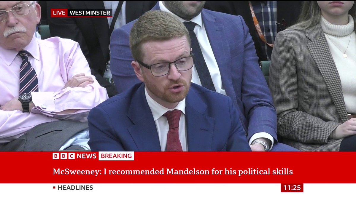 The PM “didn’t like” Lord Mandelson, committee chair Emily Thornberry says, quoting the New Statesman, adding there were “red flags” getting in the way of him becoming ambassador Follow live: