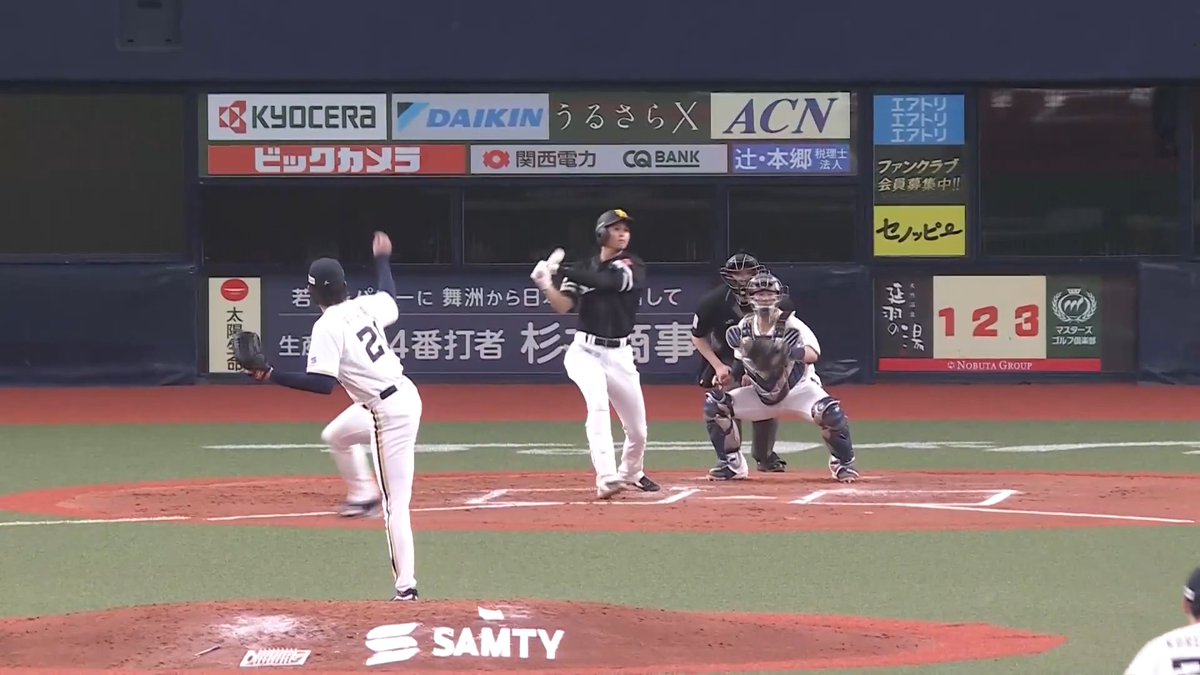 今日昇格即スタメン出場でマルチ安打の活躍!🔥 福岡ソフトバンク 笹川吉康 選手のタイムリーヒットで同点に追いつく!💪👏 👇ライブ配信はこちら