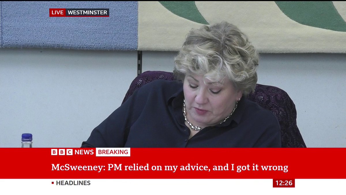 Morgan McSweeney believes his advice on Mandelson's appointment was right up until September last year Bloomberg emails and pictures followed by later revelations in the Epstein files made him "unfit for the job" Follow live: