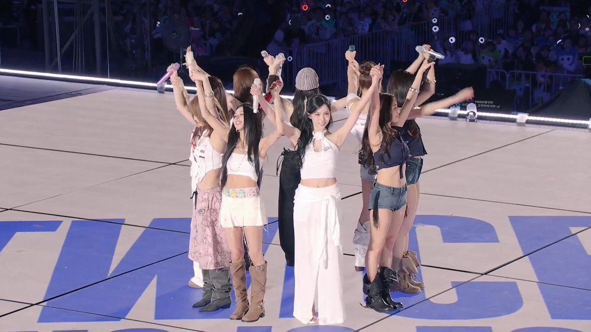 TWICE taking a bow after wrapping up THREE record-breaking concerts at a SOLD OUT Japan National Stadium to 240,000 fans!