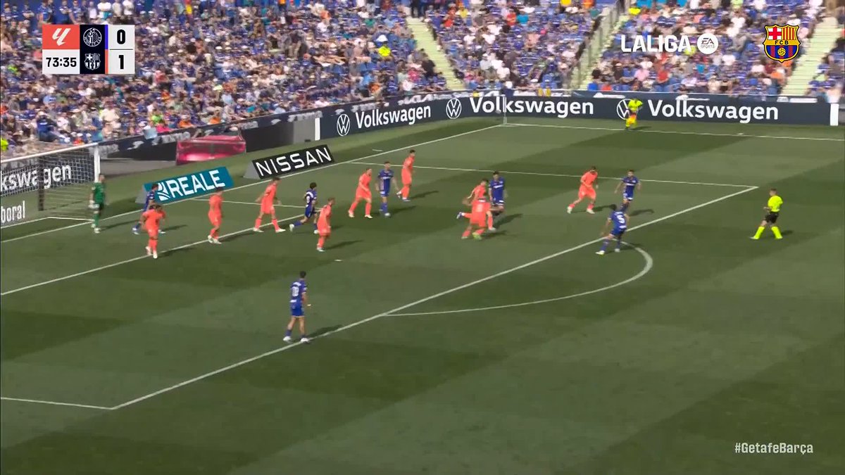 Three touches, seven seconds. Goal. #laligahighlights