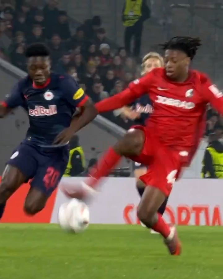 Johan Manzambi is a serious talent ✨ #UEL | SC Freiburg