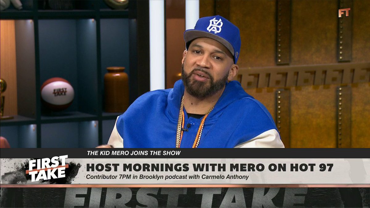 "[Jalen Brunson] is the clear leader of this team, but KAT, it's his time to shine right now. ... This is a legacy moment for KAT." THE KID MERO 🇩🇴 believes Karl-Anthony Towns has to play like the best big man in the NBA 👀