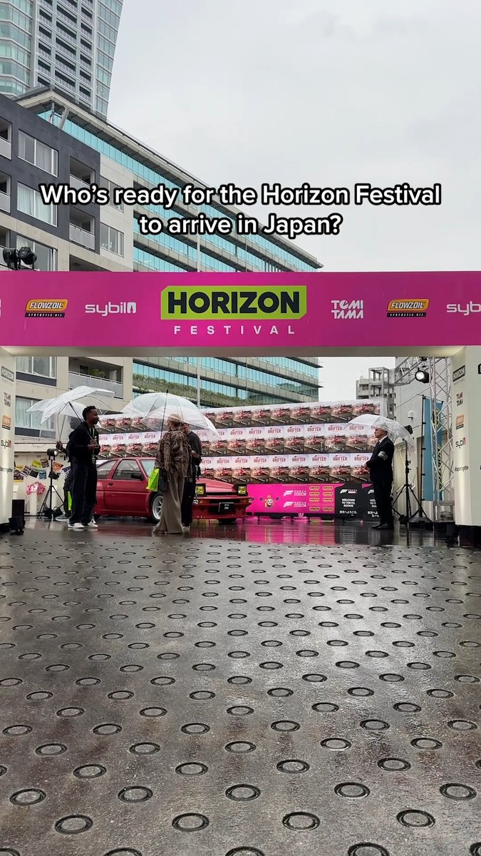 POV: Flew to Tokyo for an IRL Horizon Festival. ✈️ #JapanAwaits