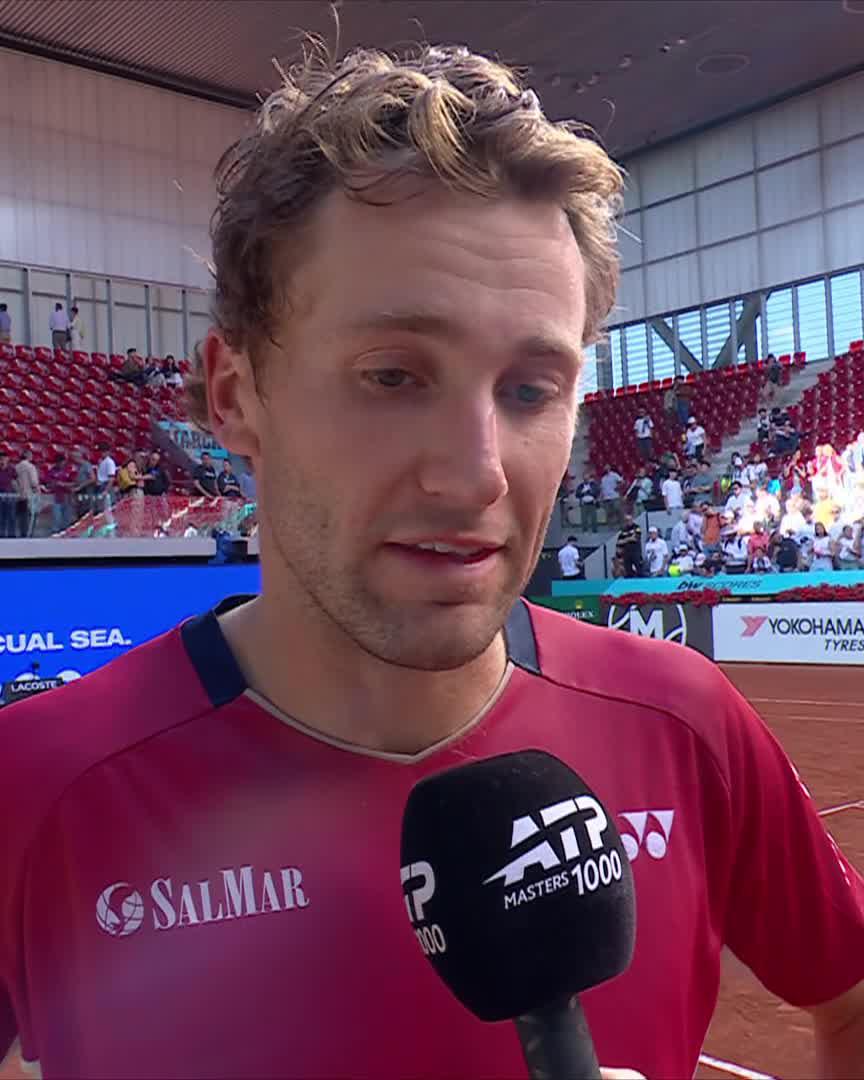 Madrid + Casper, a special relationship 🥰 Nine consecutive match wins in the Spanish capital for Casper Ruud #MMOpen