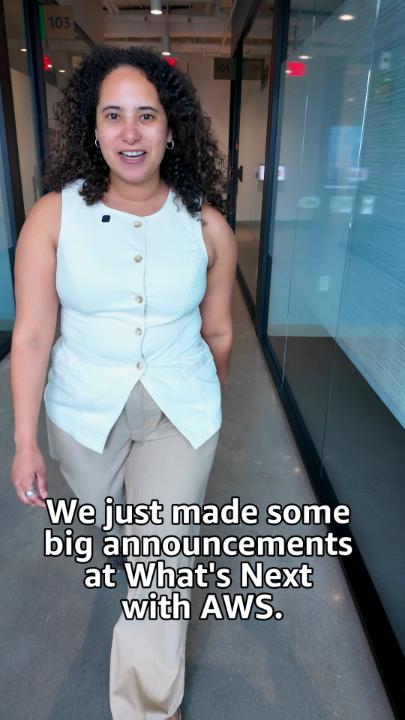 📽️ What's Next with AWS is live! Watch the highlights: Amazon Quick upgrades, new Amazon Connect agents, and something big coming with OpenAI. 📌 Learn more about Amazon Quick: Learn more about Amazon Connect: