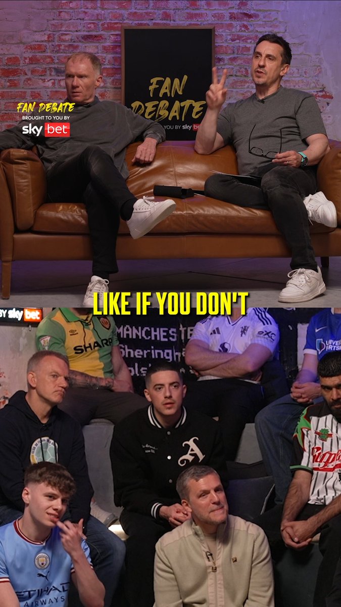 Win or lose, Arsenal are in for an emotional finish to the season… 🥲 Gary and Scholesy are back on the Fan Debate tomorrow! 🍿