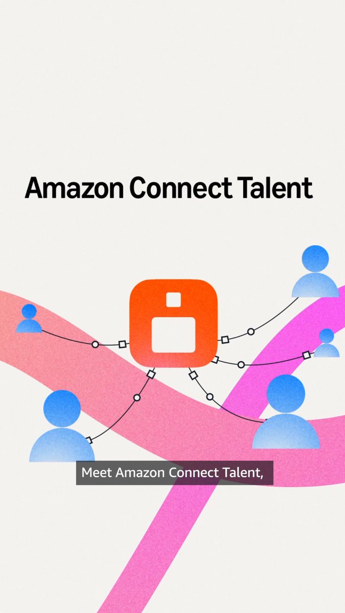 Amazon Connect Talent is now available. Introducing Amazon Connect Talent, your AI-powered hiring solution. Hire quality candidates in hours, not weeks.