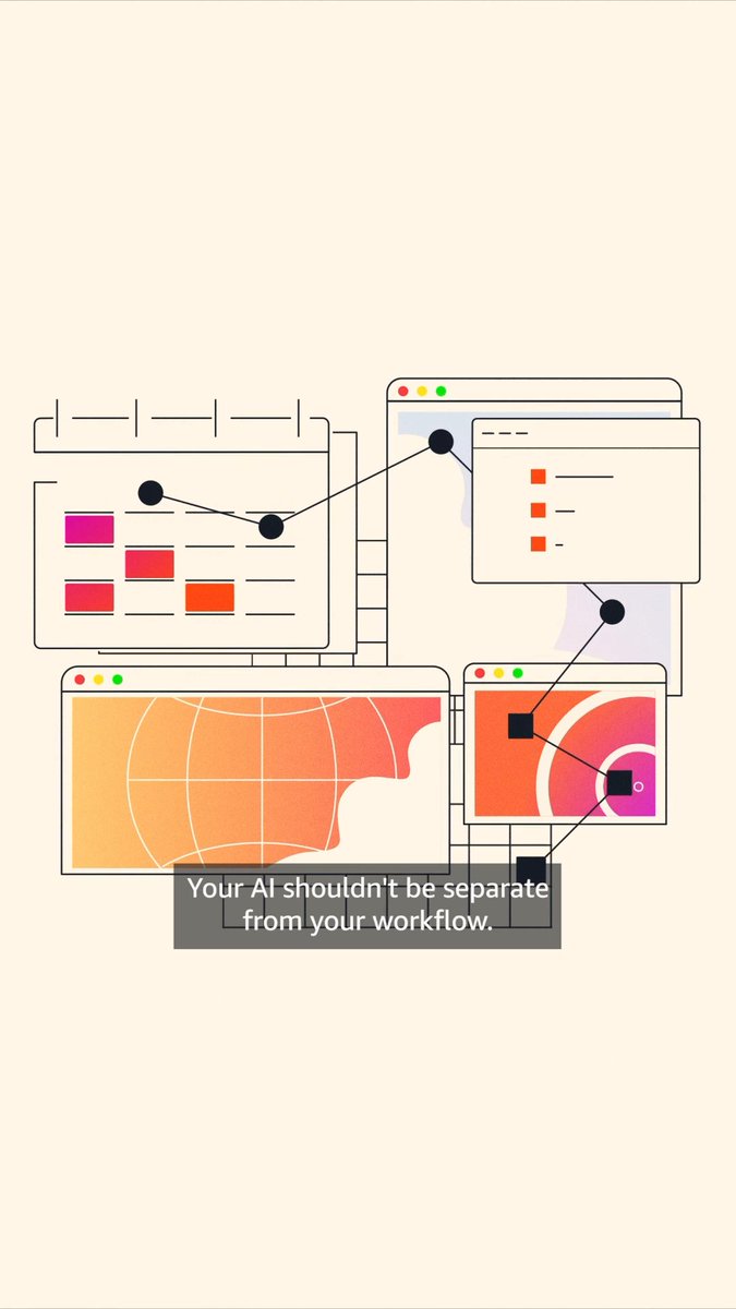 Amazon Quick is now available as a desktop app on your computer. Quick connects the dots across tools and conversations, helping you stay ahead of meetings, follow-ups, and shifting priorities. Your AI assistant sits beside your workday, learns the context of your projects, and works directly with your calendar, email, and local files, so you never start from zero.