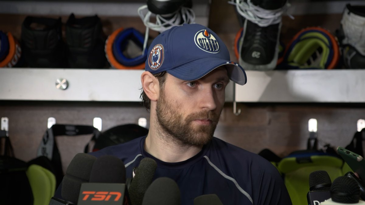 "We've been in worse situations, but we also know the urgency that we need to bring &amp; what's at stake." Leon Draisaitl speaks to the media ahead of the #Oilers must-win Game 5 vs. the Ducks. Enterprise | #LetsGoOilers