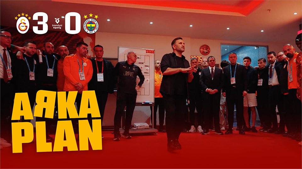 🎥 #ArkaPlan | Galatasaray 3-0 Fenerbahçe, GSPlus Premium ve Galatasaray YouTube Sarı-Kırmızı Paket üyelerine özel olarak YAYINDA! 🙌 📺 Tamamını izlemek için: 👉 👉