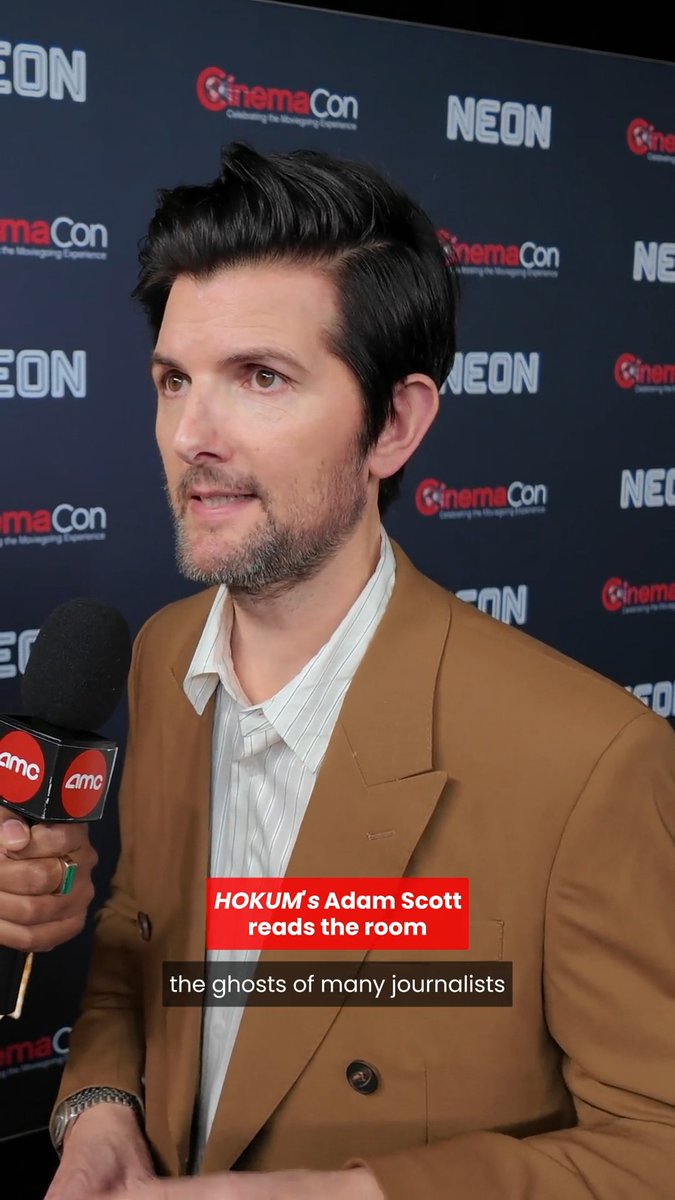 Adam Scott can see ghost. Can you? Get your tickets to HOKUM, now playing at AMC Theatres… if you dare:
