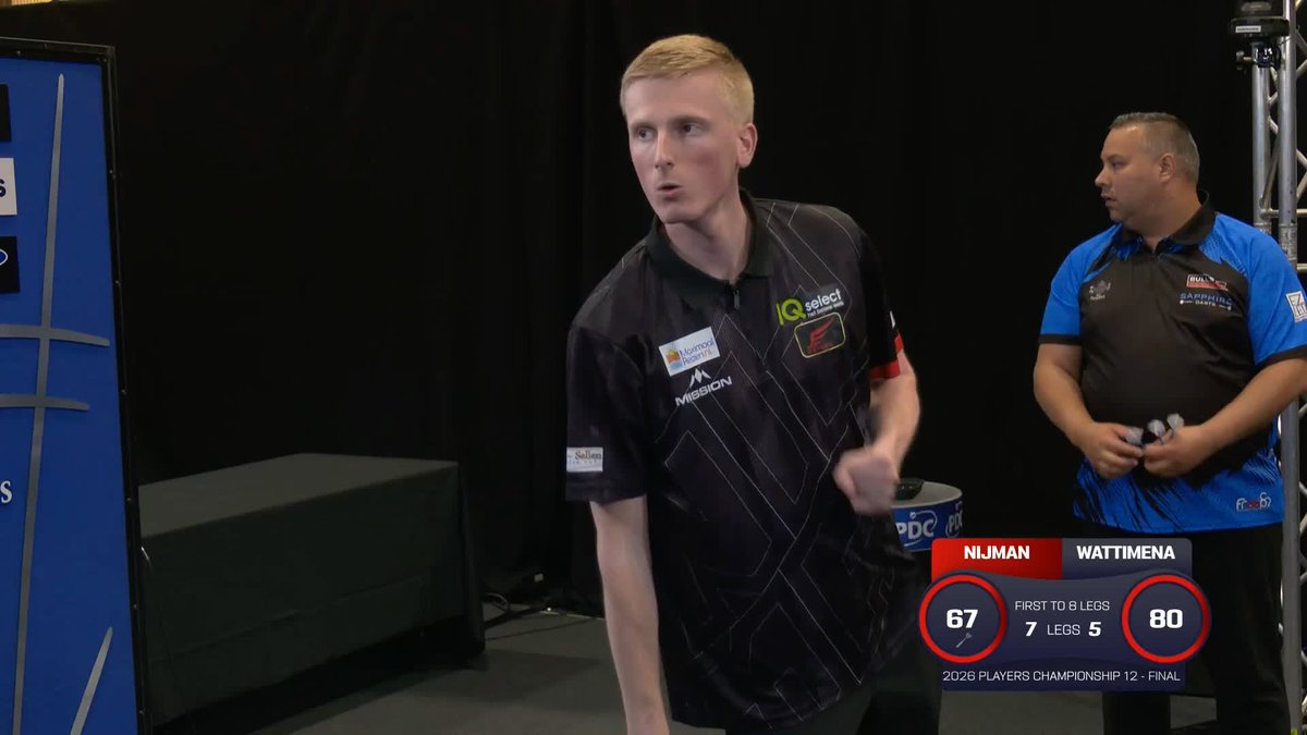 NIJMAN WINS FOURTH PC TITLE OF 2026 🔥 He's done it again! 🏆 Wessel Nijman claims his FOURTH Players Championship title in just 12 events this year, defeating compatriot Jermaine Wattimena 8-5 in the #PC12 final in Milton Keynes 😮‍💨