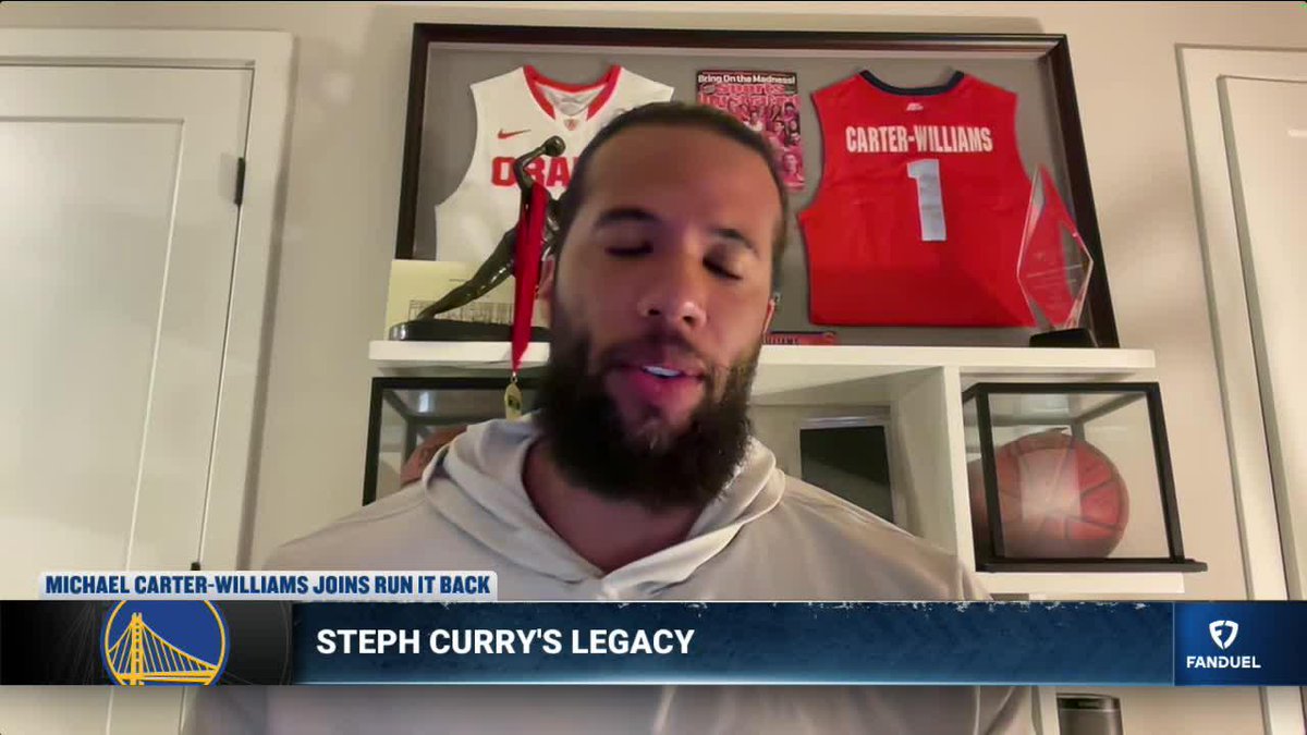 "We take Steph Curry for granted." - Lou Williams "Your all-time starting 5, is Steph on it?" - CP "He's starting to become a part of that." - LW "Has to, it's ridiculous." - CP Steph deserves more space in the GOAT convo 🐐💯 Michelle Beadle | Chandler Parsons | Lou Williams