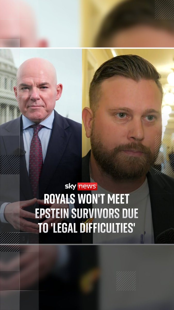 .James Matthews reports Epstein survivors are 'not happy' with Buckingham Palace's reasoning as to why the royals can't meet with them while in the US. 'We're not going away' was the message to King Charles from Virginia Giuffre's brother, Sky Roberts.