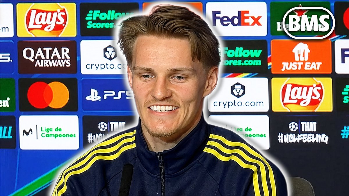 i am not a cocomelon parent you will sit your ass down and watch 13 minutes of martin ødegaard showing off his PR skills