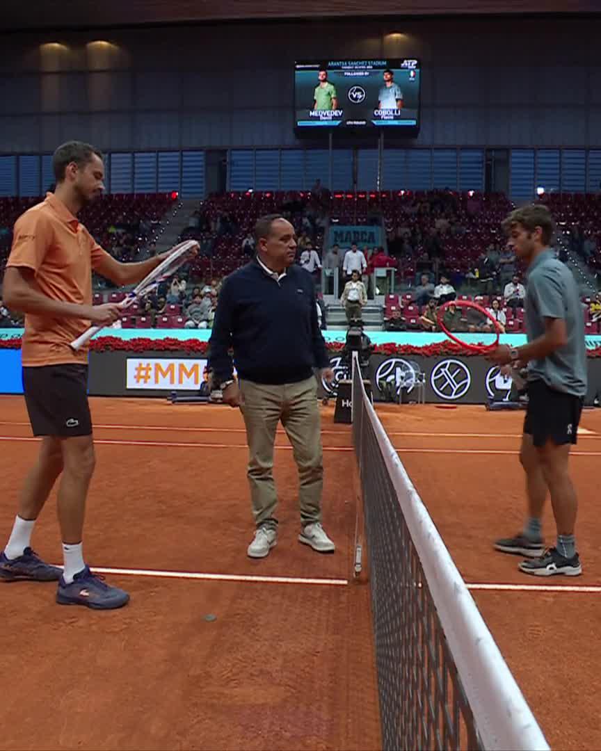 Entertainment is guaranteed 🥳 Medvedev and Cobolli clash for a place in the final eight! #MMOpen