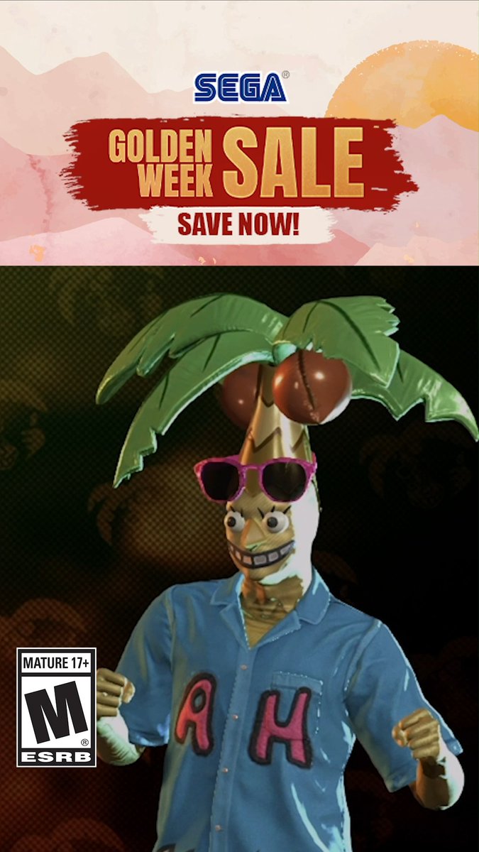 Just a lil Alo-Happy dance to celebrate Like a Dragon: Infinite Wealth being -70% off during the SEGA Golden Week Sale on Steam. 🔗