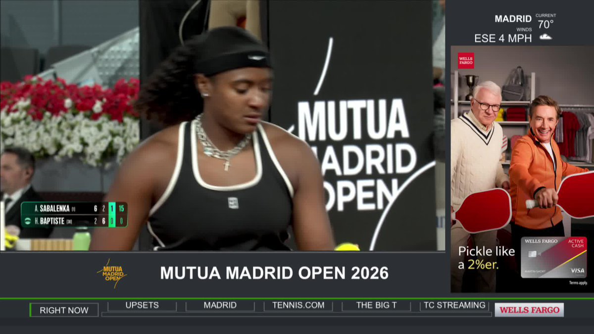 Baptiste brings it to one set all 🔥 #MMOpen