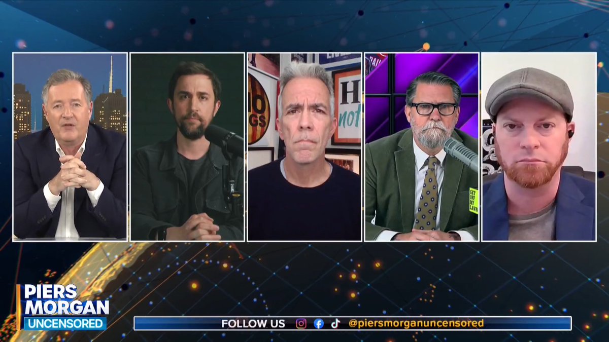 "We're not Nazis... you're in bed with your radicals! We don't know ours - they're FREAKS!" Gavin McInnes claims the SPLC were paying informants "to exist" so they could label the Proud Boys "radicals". 📺 Piers Morgan | Gavin McInnes
