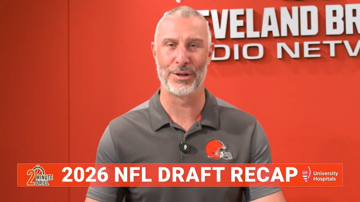 A Nathan Zegura 2026 NFL Draft recap edition of the 2 Minute Drill brought to you by University Hospitals