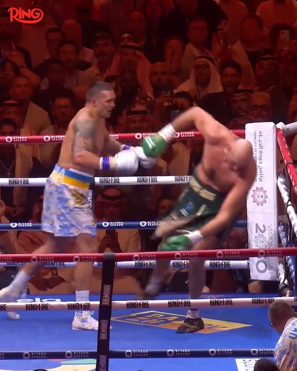 ⏪ When Oleksandr Usyk became heavyweight king by claiming all the belts vs Tyson Fury 👑 Glory in Giza | May 23rd | LIVE on DAZN 📺