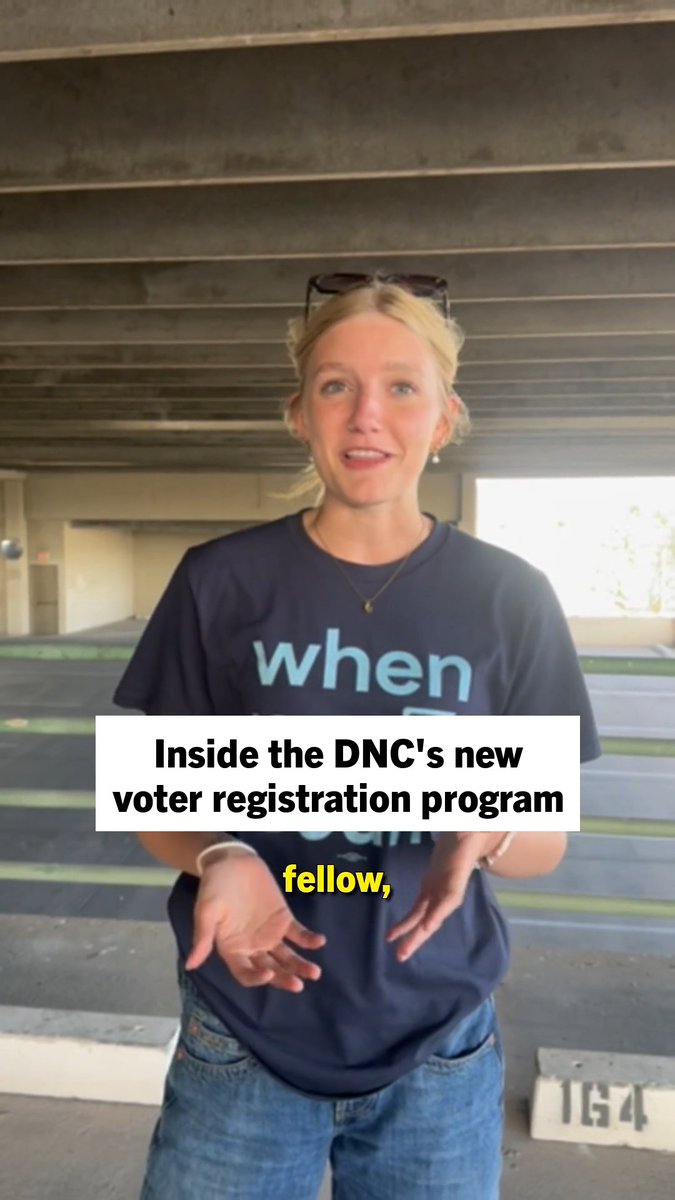 This is what the first partisan voter registration program in DNC history looks like! When We Count is registering thousands of voters in key states ahead of the midterms—and organizers like Miranda will be leading the charge.