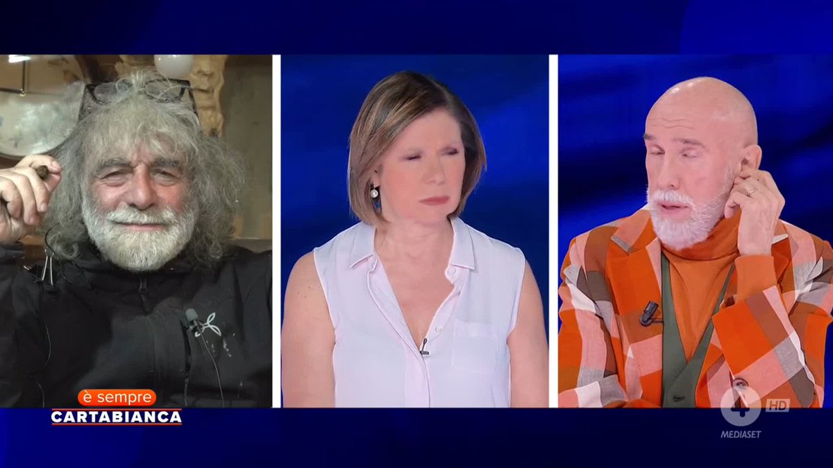 "Mi toglierò la vita presto, voglio andarmene mentre sto bene" Diego Dalla Palma è ospite a #ÈsempreCartabianca
