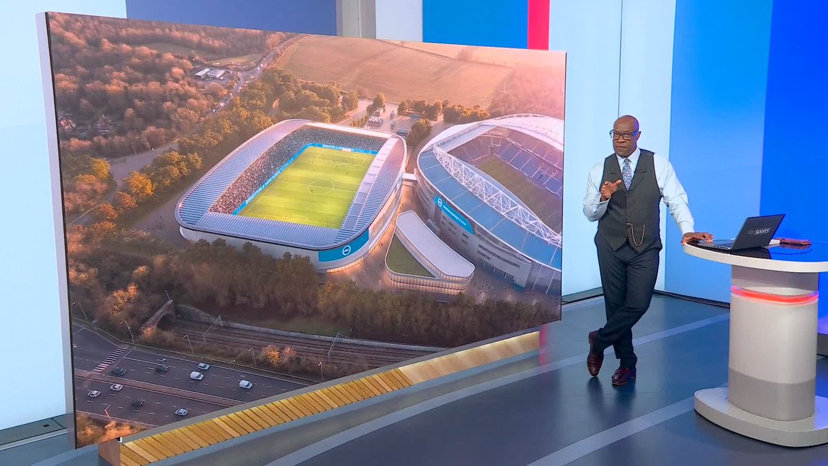 Brighton have revealed their plans for the first purpose-built stadium for women's football in the UK and Europe 🏟️
