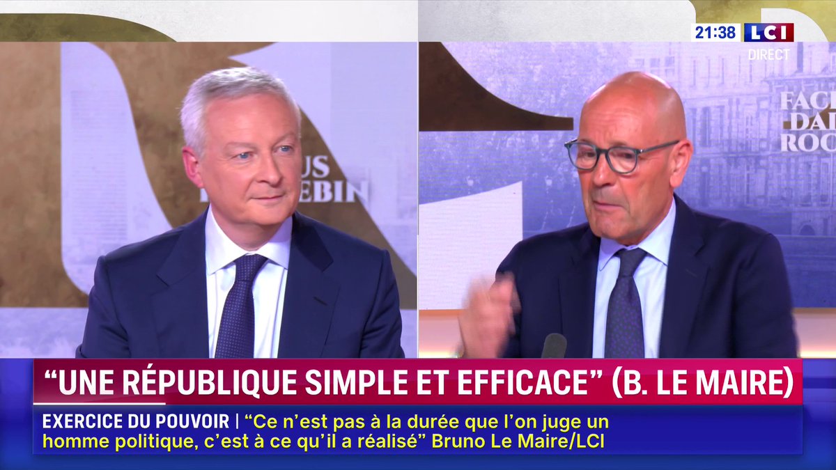 Pourquoi sommes-nous si endettés ? 🗣️ "Le blocage est extrêmement profond. C'est ce que j'ai touché du doigt dans les attaques dont j'ai été l'objet, et c'est ce que j'ai touché du doigt lorsque j'ai échoué à faire baisser la dette" : Bruno Le Maire ▶️ Darius Rochebin